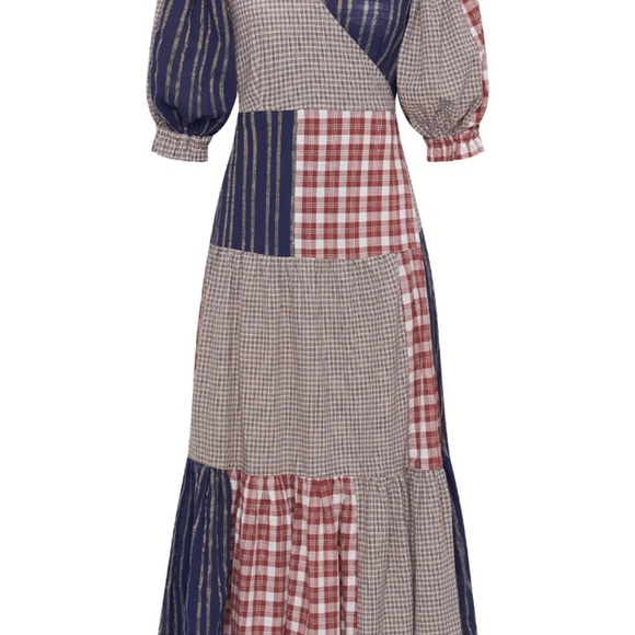 Poet Patchwork Dress - Picture 5 of 5